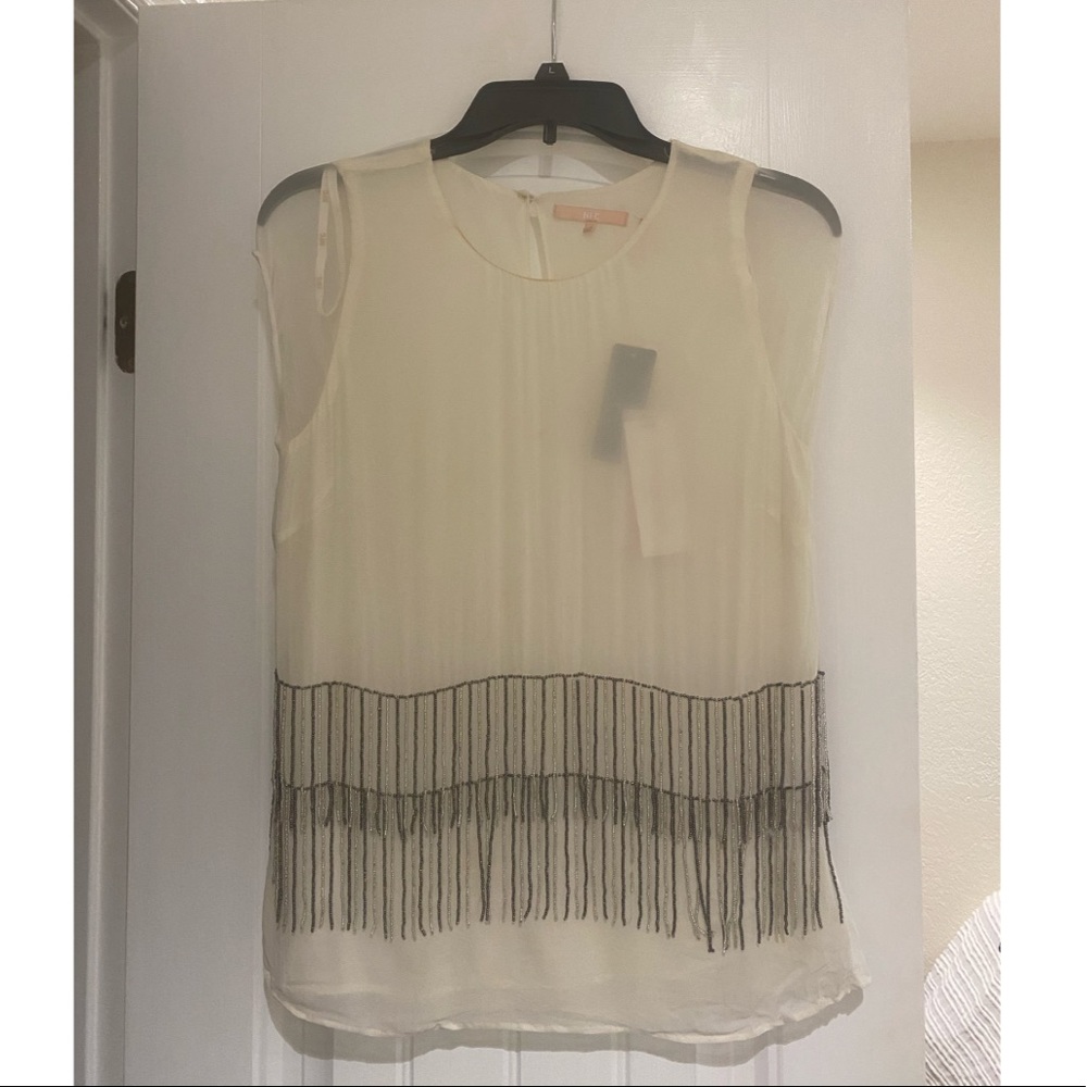 Bebe beaded top